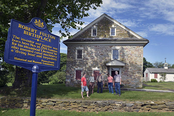 Robert Fulton Birthplace Icon